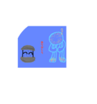 クラゲちゃんかいちゃんいかちゃんスタンプ（個別スタンプ：1）