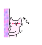 桜色のねことみかん（個別スタンプ：23）
