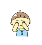 甘えん坊なぱっつんくん（個別スタンプ：2）