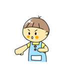 甘えん坊なぱっつんくん（個別スタンプ：6）