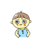 甘えん坊なぱっつんくん（個別スタンプ：9）