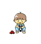 甘えん坊なぱっつんくん（個別スタンプ：17）