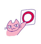やっぱり不可思議な猫（個別スタンプ：6）