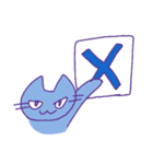 やっぱり不可思議な猫（個別スタンプ：7）