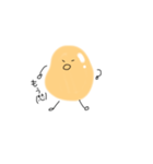 大豆くんのゆるい日常（個別スタンプ：7）