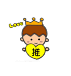 推❤️ハート10カラーバージョン（個別スタンプ：3）
