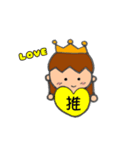 推❤️ハート10カラーバージョン（個別スタンプ：15）