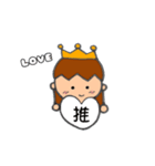 推❤️ハート10カラーバージョン（個別スタンプ：21）