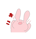 うさぎのみーの日常（個別スタンプ：8）