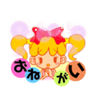カラコミュちゃん挨拶スタンプ（個別スタンプ：11）