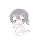 寝不足男の子（個別スタンプ：4）