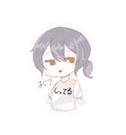 寝不足男の子（個別スタンプ：10）
