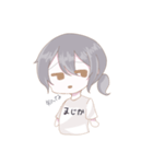 寝不足男の子（個別スタンプ：11）