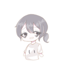 寝不足男の子（個別スタンプ：20）