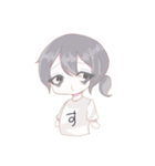 寝不足男の子（個別スタンプ：21）