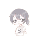 寝不足男の子（個別スタンプ：23）