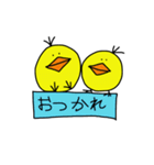ぴぴぴのぴよすけ（個別スタンプ：8）
