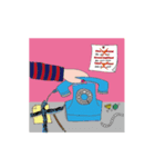 可愛い女の子達スタンプ（個別スタンプ：4）