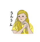 可愛い女の子達スタンプ（個別スタンプ：7）