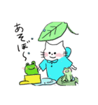 梅雨、七夕、天気ネコ（個別スタンプ：3）