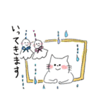 梅雨、七夕、天気ネコ（個別スタンプ：4）