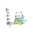梅雨、七夕、天気ネコ（個別スタンプ：5）