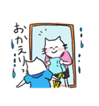 梅雨、七夕、天気ネコ（個別スタンプ：18）