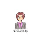 タイムトラベルラバーズすたんぷ（個別スタンプ：18）