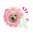 しろいふわふわんわん（個別スタンプ：14）