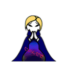 オリジナルキャラのスタンプ！（個別スタンプ：7）