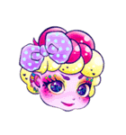 むにゅっとからふるがーるず（個別スタンプ：5）