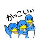 ニワトリペンギンと仲間たち（個別スタンプ：3）