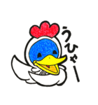 ニワトリペンギンと仲間たち（個別スタンプ：22）