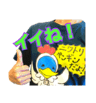 ニワトリペンギンと仲間たち（個別スタンプ：40）