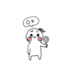 何かが憎めない子（個別スタンプ：13）