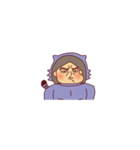 感情の大きい狸（個別スタンプ：7）
