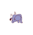 感情の大きい狸（個別スタンプ：8）