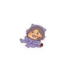 感情の大きい狸（個別スタンプ：9）