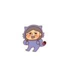 感情の大きい狸（個別スタンプ：21）