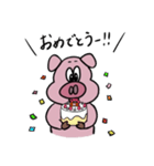 お豚様（個別スタンプ：21）