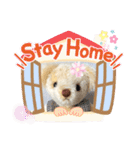 くまちゃんかわいい日常使えるやさしい（個別スタンプ：17）