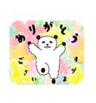 お団子犬 ぽぽ（個別スタンプ：40）