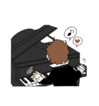 【敬語スタンプ】音楽家さん（個別スタンプ：20）