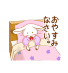 よく使う敬語のウサさんスタンプ（個別スタンプ：6）