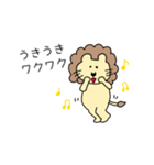 ライオンちゃん①（個別スタンプ：15）