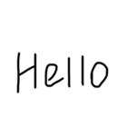 英語 aiaiai（個別スタンプ：1）