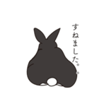 くろまるうさぎ（個別スタンプ：13）