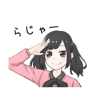ツインテ女子はリアクションがとりたい（個別スタンプ：5）