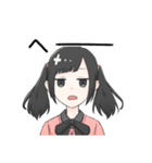 ツインテ女子はリアクションがとりたい（個別スタンプ：19）