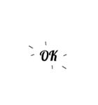 Sシンプルスタンプ（個別スタンプ：1）